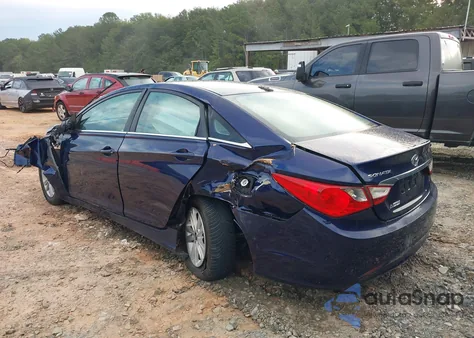 2013 Hyundai Sonata Gls из США, поврежденный, VIN 5NPEB4AC1DH631266